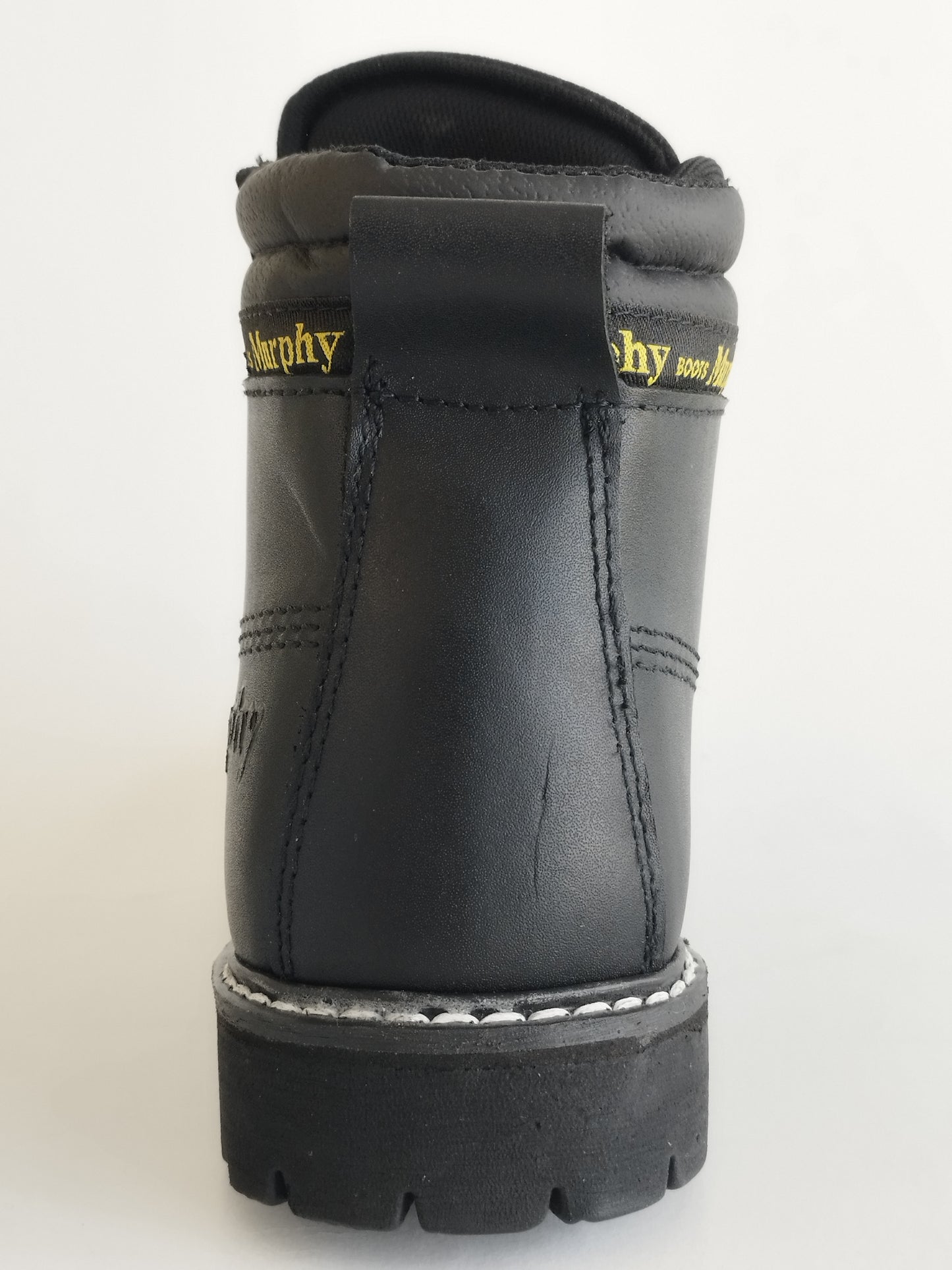 033 Murphy Boots Steelshield Napa Negro