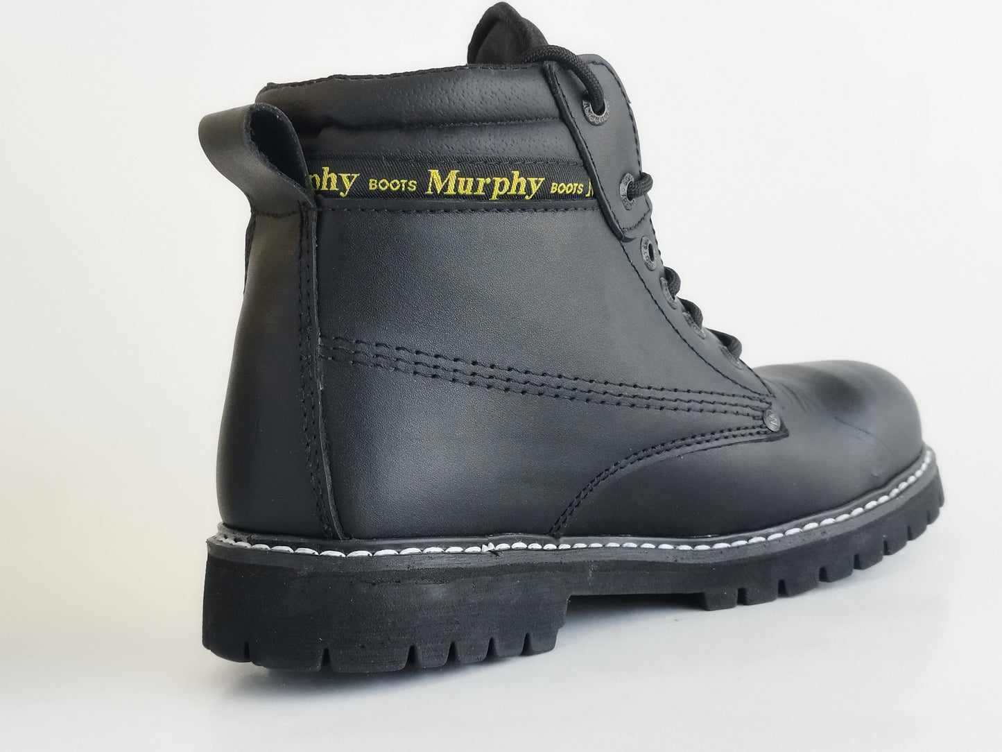 033 Murphy Boots Steelshield Napa Negro