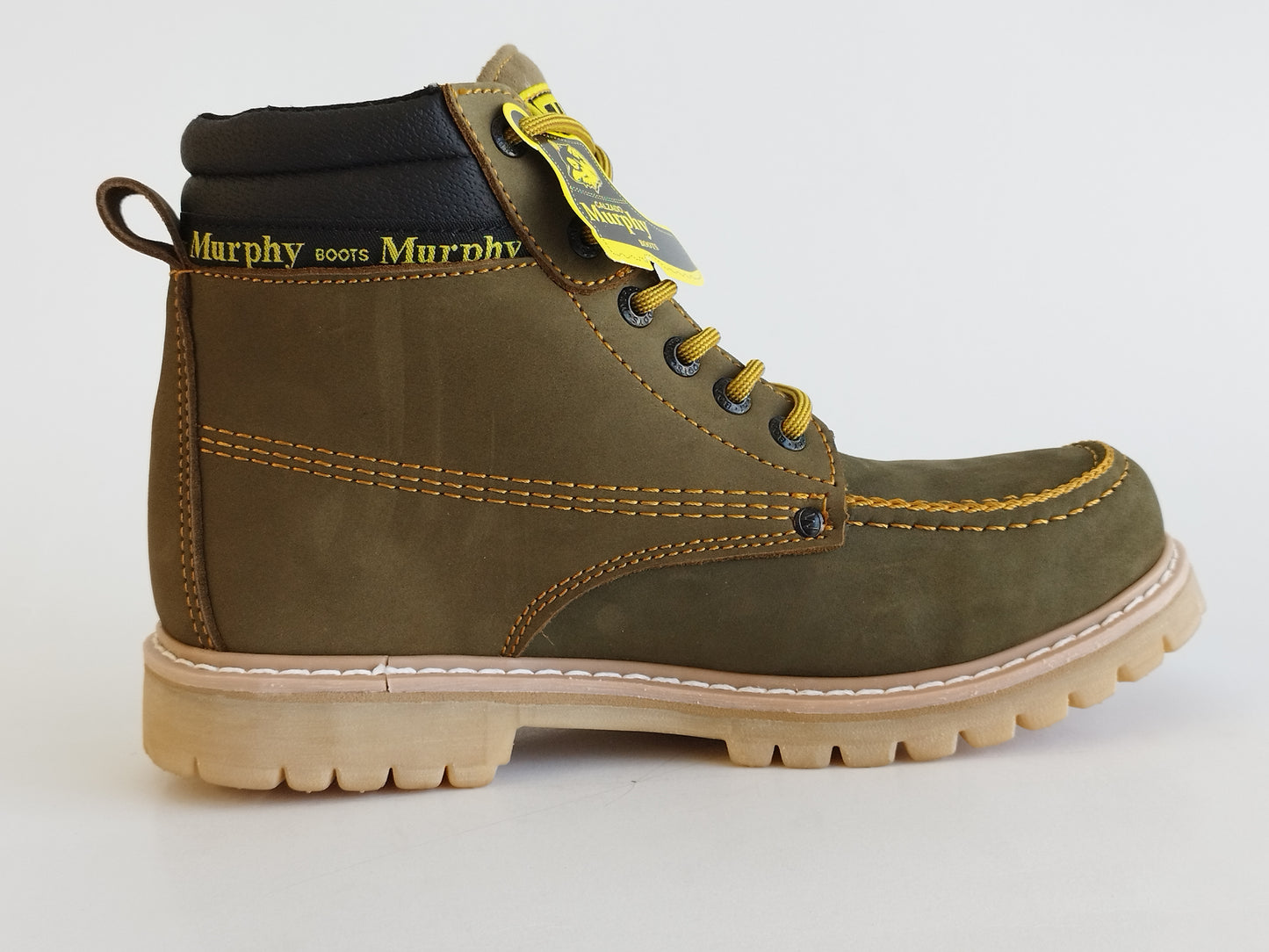 Murphy Boots 030 LeatherCore Nbk Verde