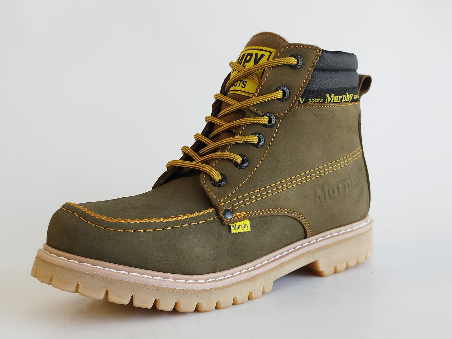Murphy Boots 030 LeatherCore Nbk Verde